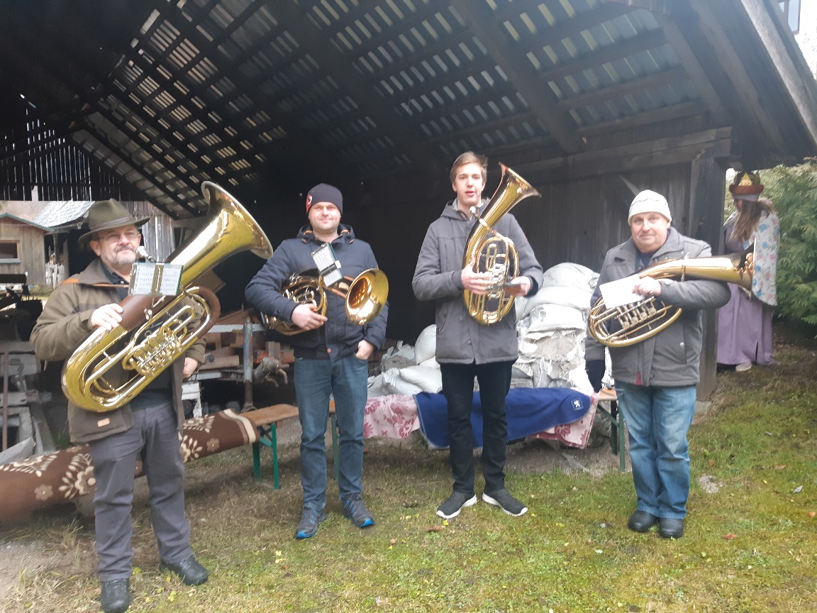 Sternsingeraktion 2022 / Verena Krenn, Inge Haunold, Bettina Pfeiler Pfarre Landl