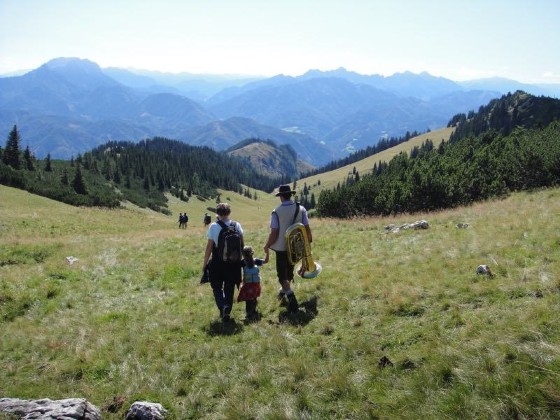 Dreiländereck Altenmarkt  / P. Ulrich Diel OSB Voralpe - Tanzboden