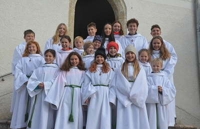 Fest der Ministrantenaufnahme in unserer Pfarre